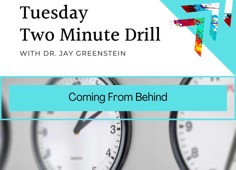 TMD: Coming From Behind