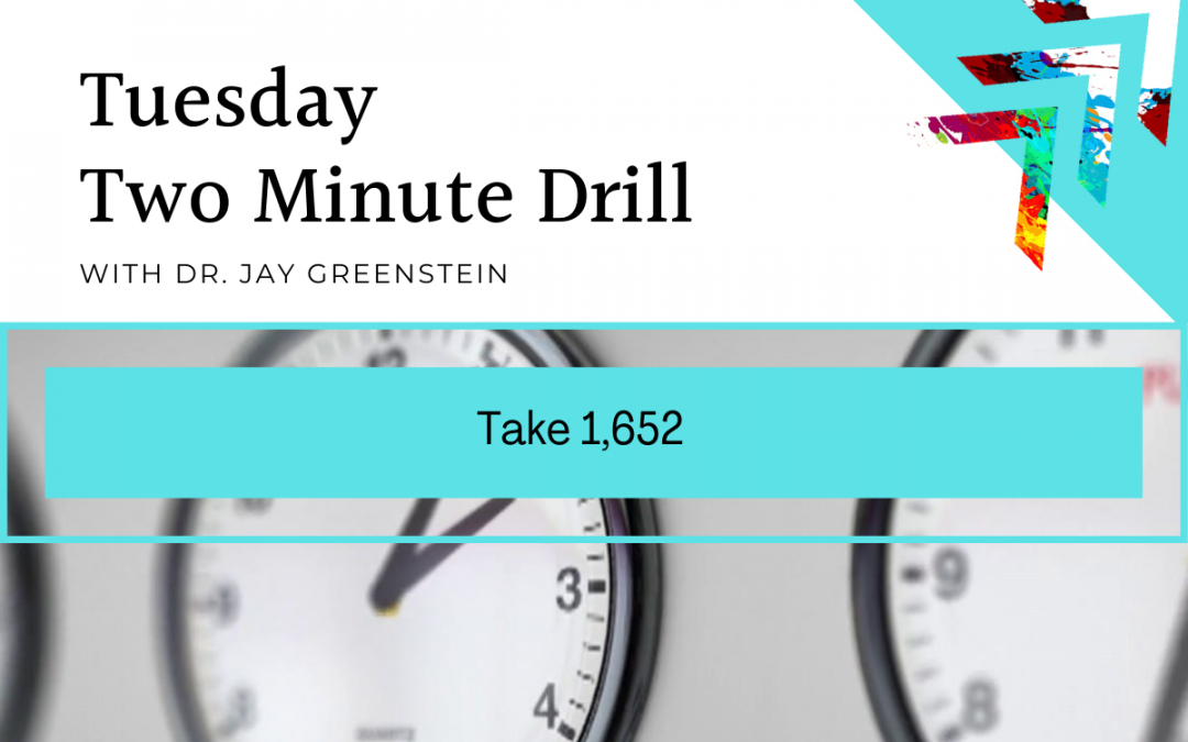 TMD: Take 1,652