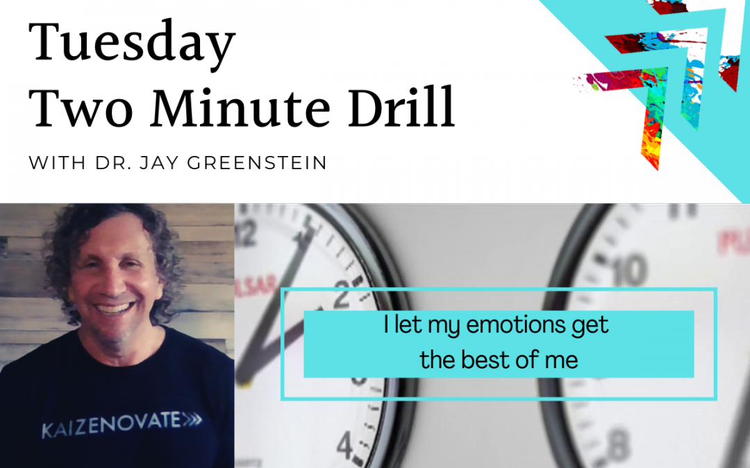 TMD: I Let My Emotions Get The Best of Me